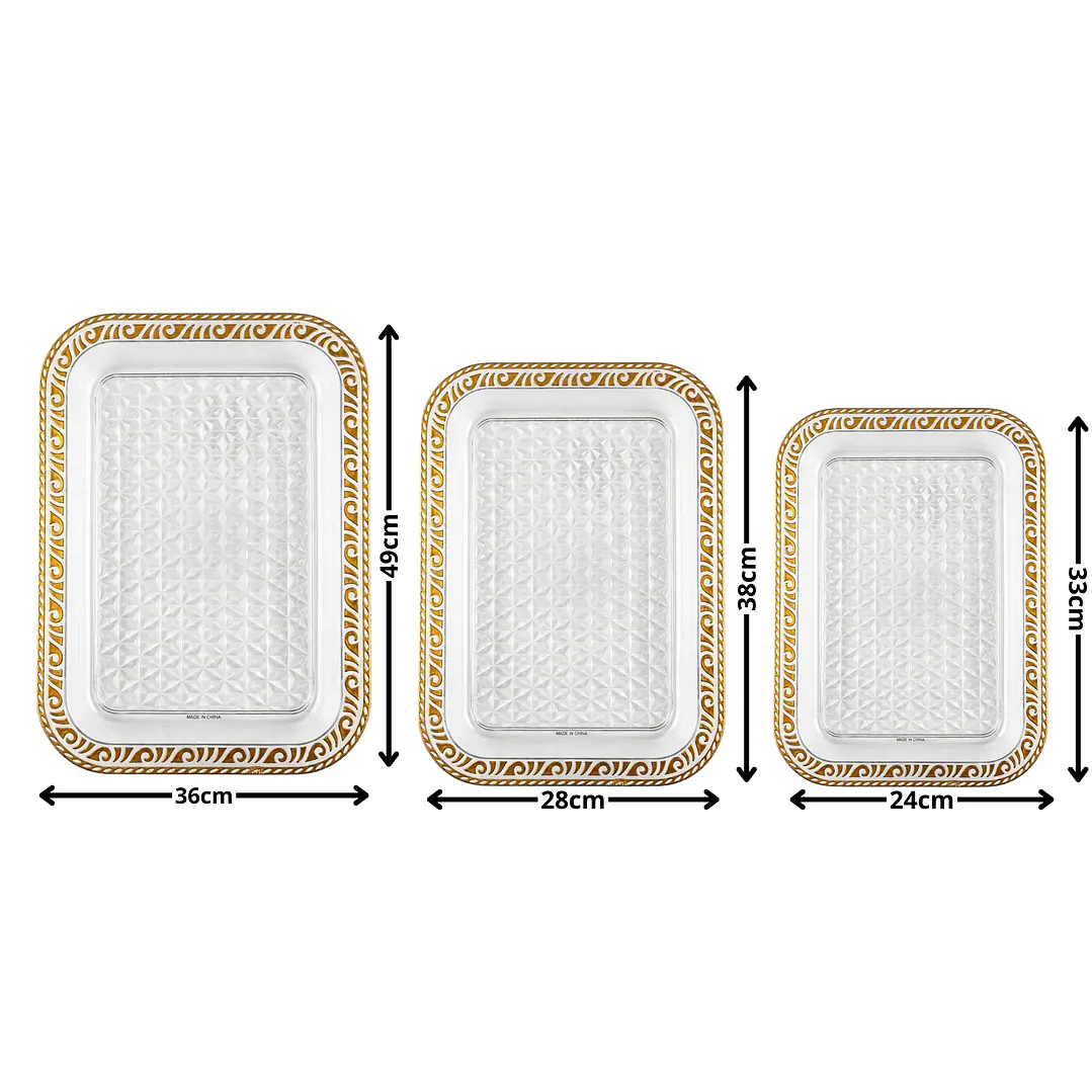 Bandeja Acrílica Rectangular 