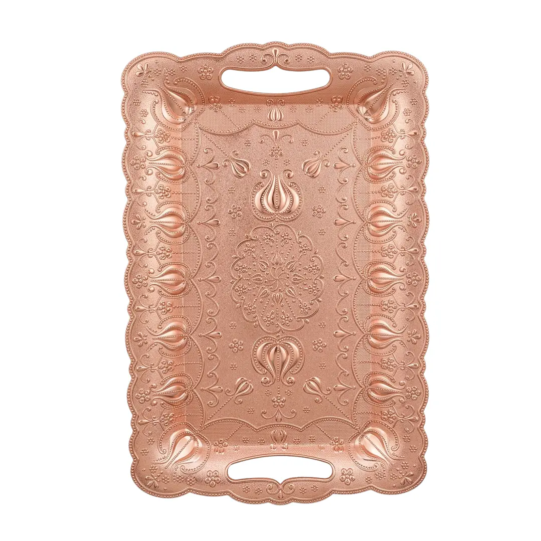 Bandejas Rectangulares Con Patrones Florales  1