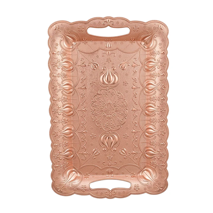 Bandejas Rectangulares Con Patrones Florales  1