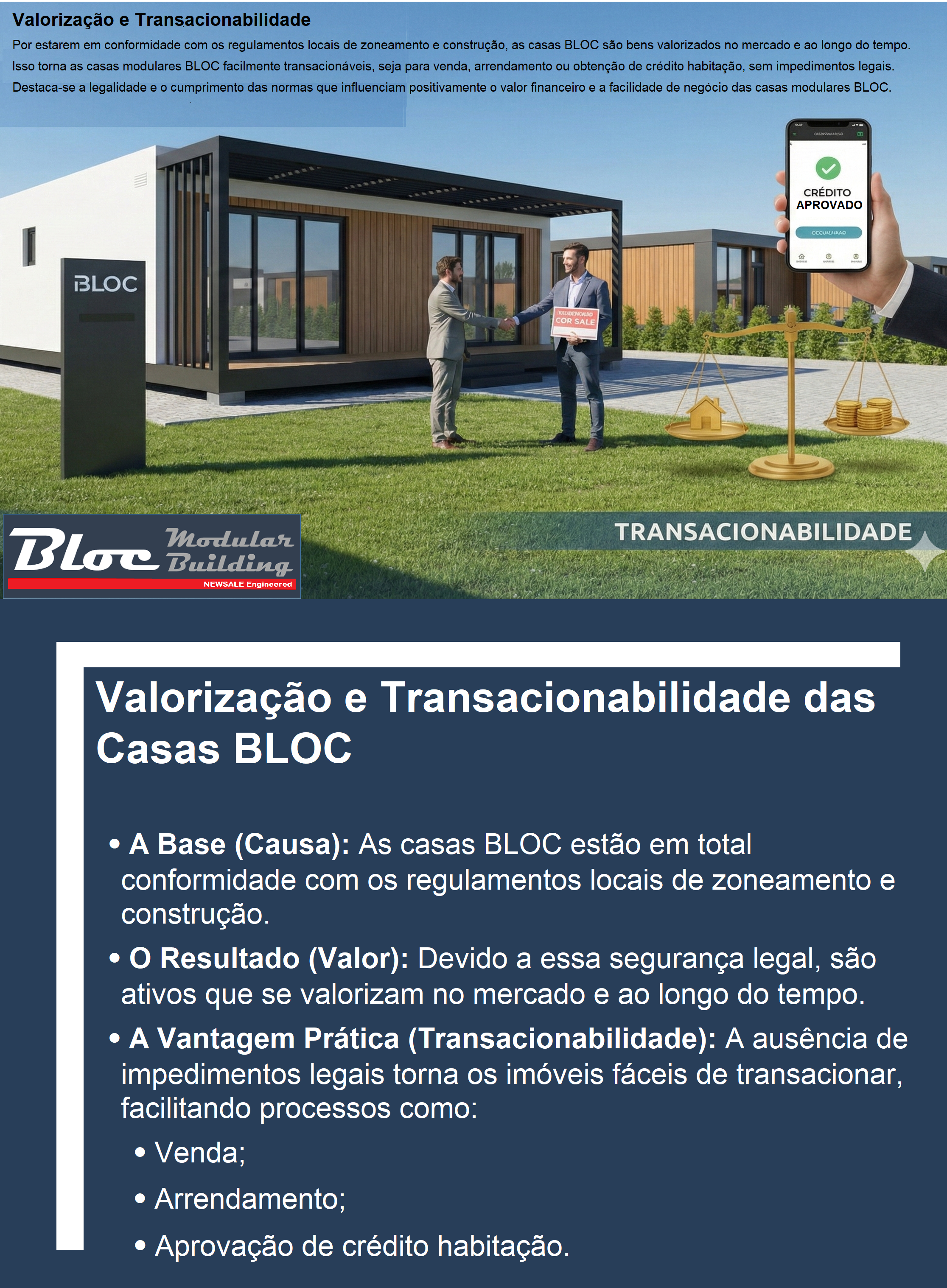 Valorização e Transacionabilidade do seu Património