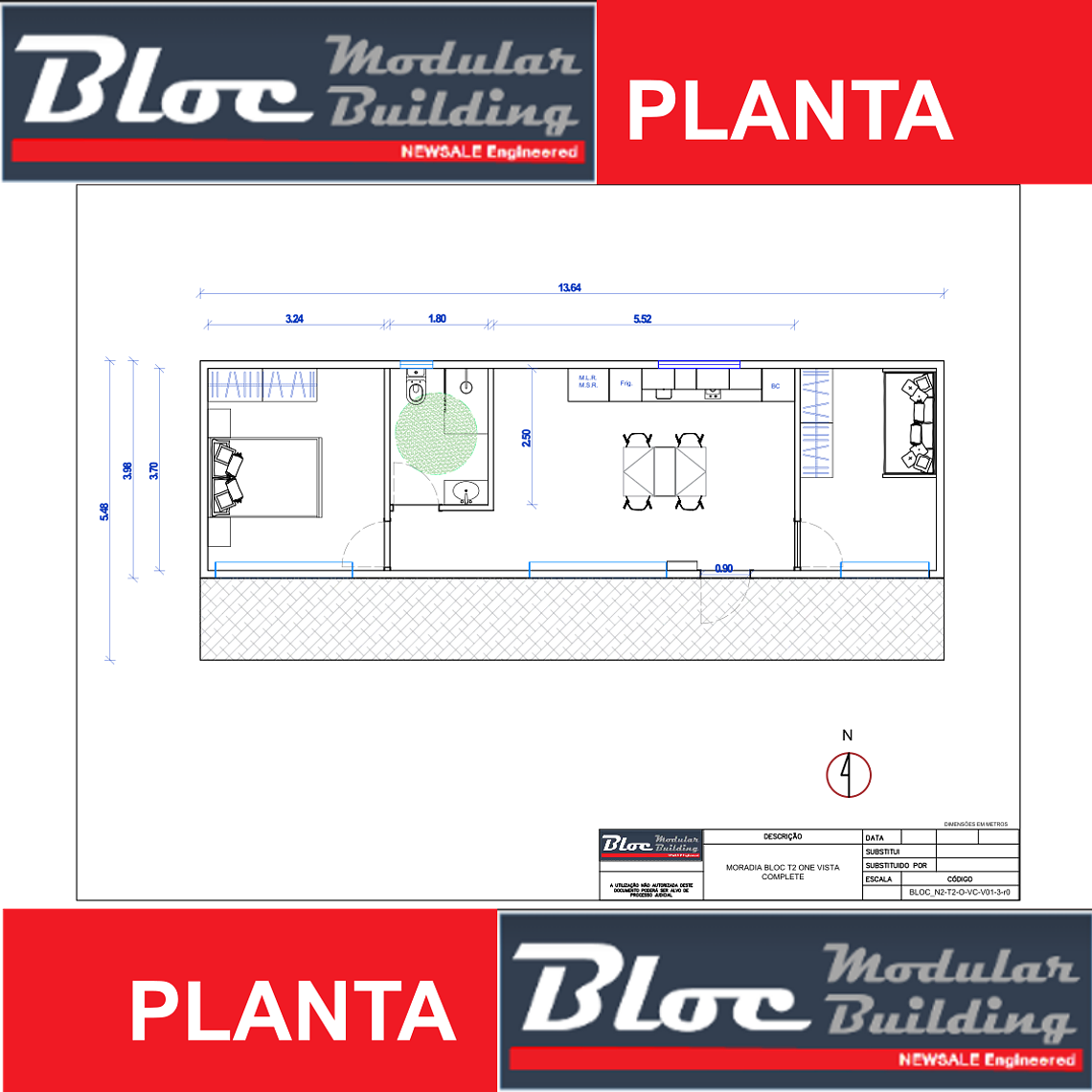 BLOC T2 75 Vista Complete 4