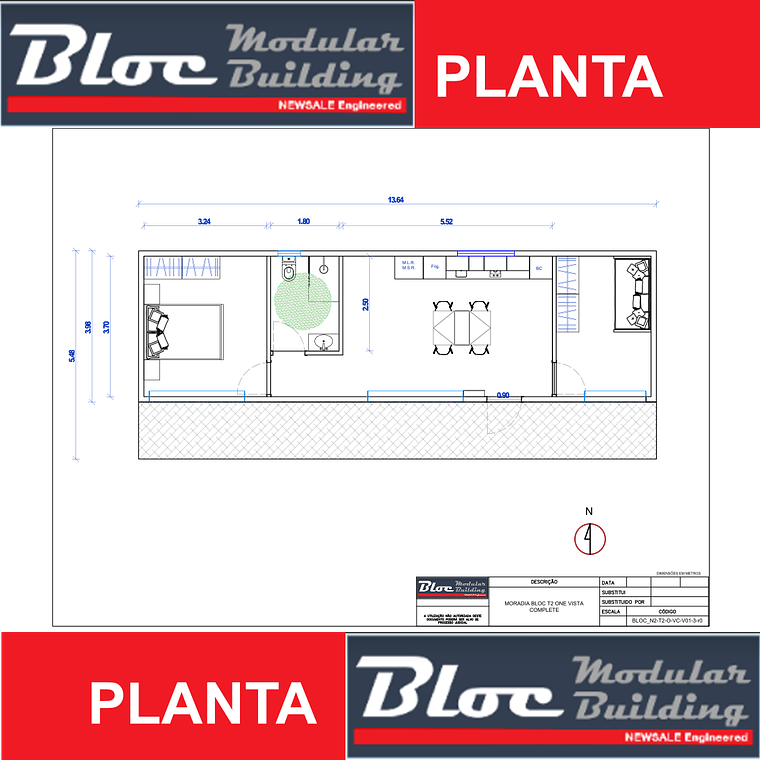 BLOC T2 75 Vista Complete 4