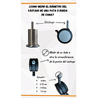 Cic Wheel For Bed With 0.8 Cm Thread With Brake Included 2