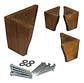 Patas Para Camas Europeas - Patas Para Sillón. Altura 11 Cm  - Miniatura 1