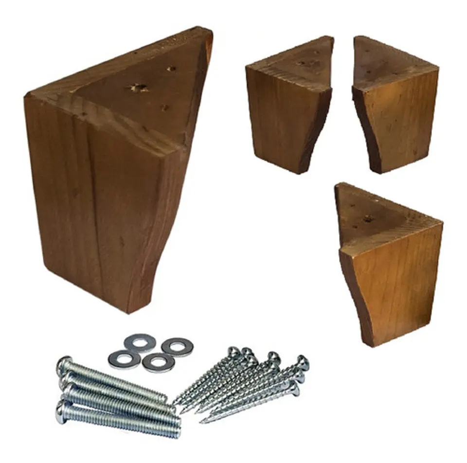 Patas Para Camas Europeas - Patas Para Sillón. Altura 11 Cm  1