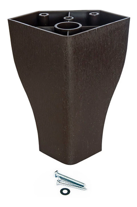 Patas De Cama Europea (kit De 4 Patas) Altura  21 Cm