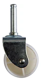 Rueda Tipo Barril Vastago 1.2 cm Para Mueble, Cama Rosen y CIC - thumbnail 3