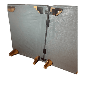 Fijación Para Camas Con Bases Divididas. Fijacion Inferior.