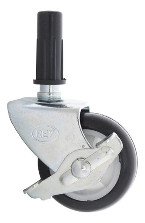 Rueda De Goma Cic Parquet Y Piso Flotante - Vástago 0,93 Cm