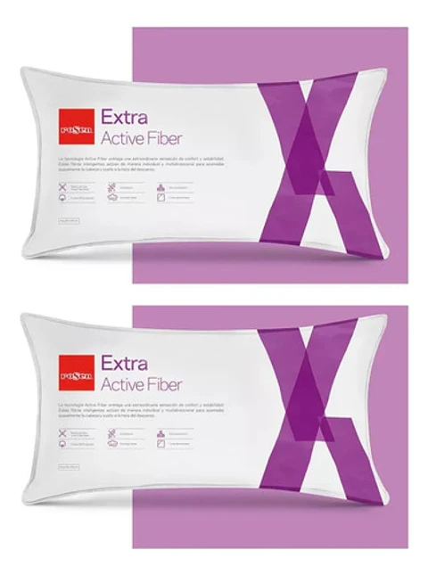 Pack 2 Almohadas Extra Active 50 X 90 - Rosen