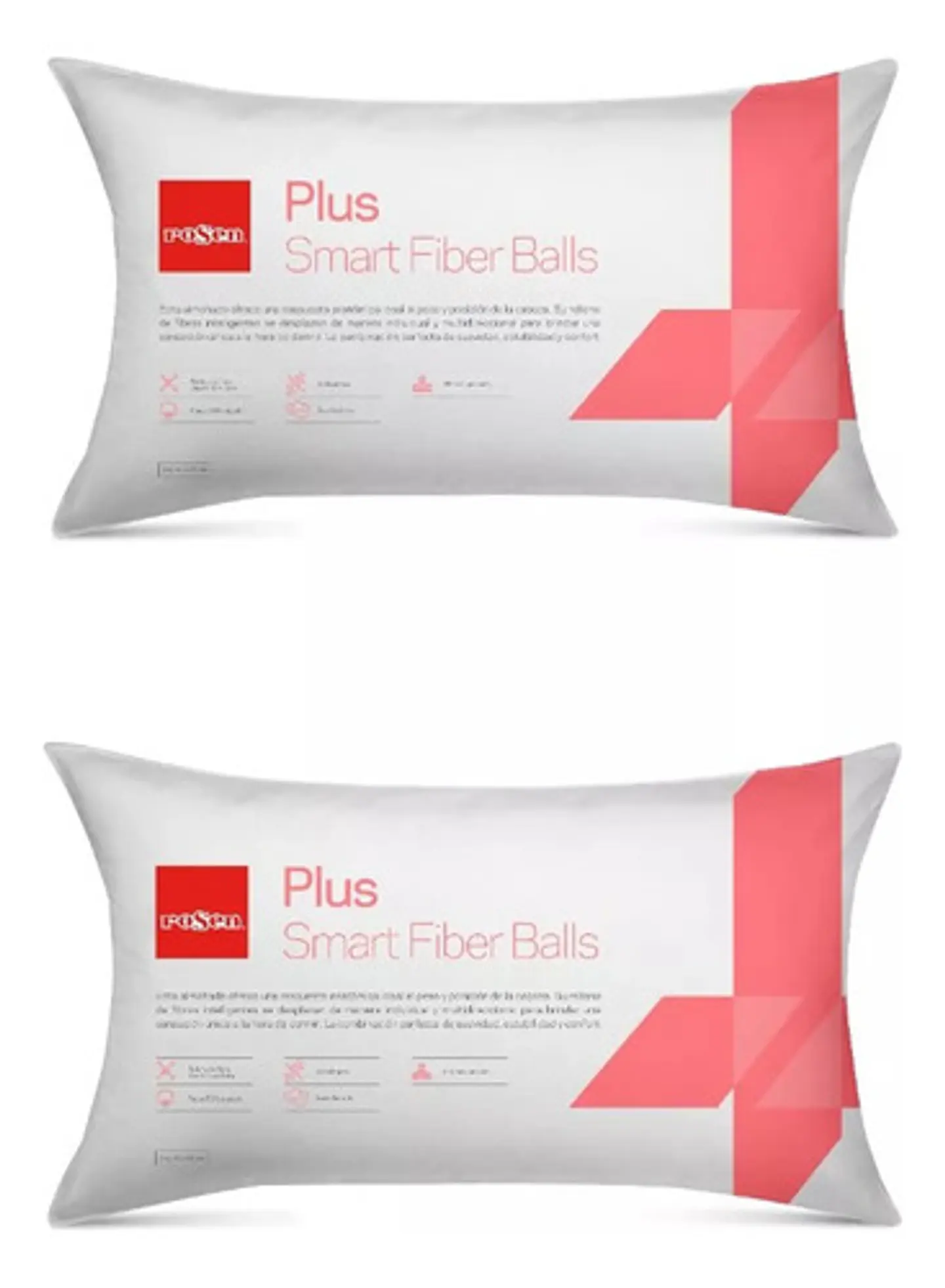 Pack 2 Almohadas Rosen Plus King 50 X 90 Cm 1