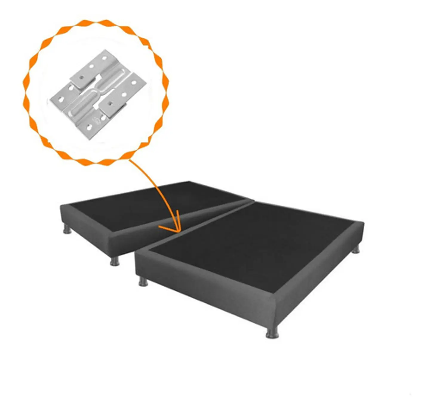 Union Metálica Grande Multiusos Para Camas Y Sillones 1