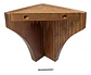  Pata Para Cama Europea. Tipo L  Ancho 16.5 Cm - Miniatura 2