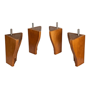 Kit De 4 Patas De Cama Con Perno. Apto Para Aspiradora Robot