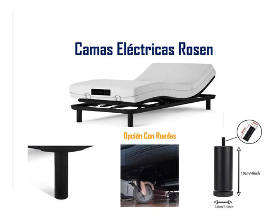 Ruedas Para Camas Eléctricas Clínicas Rosen 3