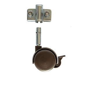 Rueda Para Cama Nido O Divan + Soporte Metalico