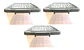 Pack 3 Unidades Caja Organizadora 28 Litros Transparente - thumbnail 1