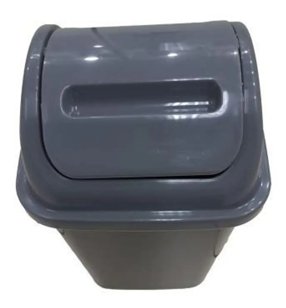 Pack 4 Basureros Plásticos De 10 Litros  Basurero Para Baño 7