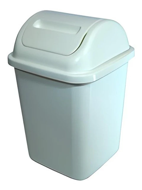 Basurero Plástico De 10 Litros - Basurero Para Baño O Cocina