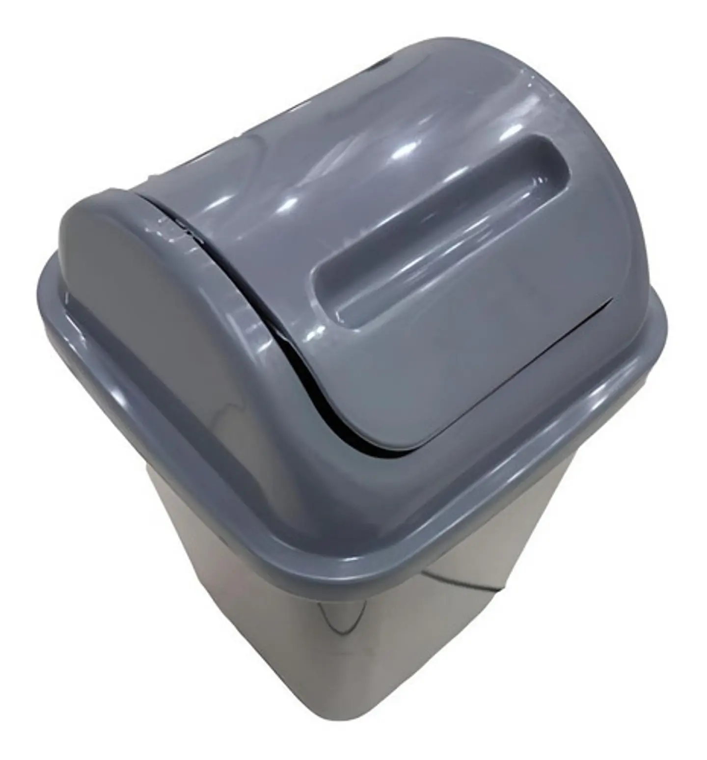 Basurero Plástico De 10 Litros - Basurero Para Baño O Cocina 6