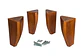 Patas Para Cama Europea Cic. Kit Clasico De Patas Cic.   - thumbnail 4