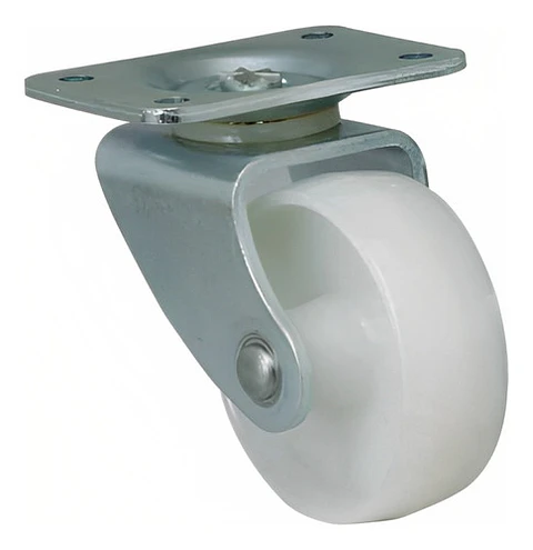 Rueda De 3 Pulgadas Con Placa Nylon / Con Y Sin Freno.