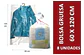 Bolsa Plástica Gruesa 60x120 Cm Transparente - 8 Unidades - thumbnail 1