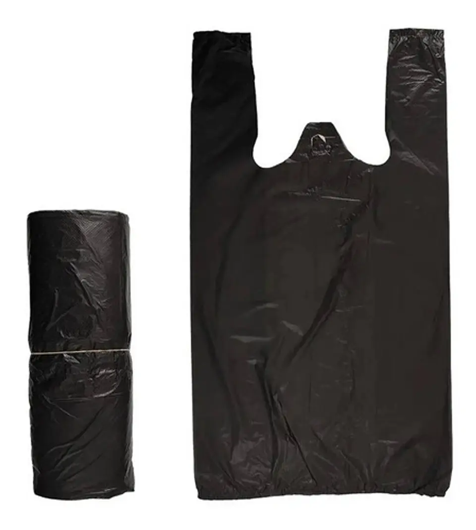 Bolsas Plásticas Tipo Camiseta - 40x50 - 100 Unidades 4