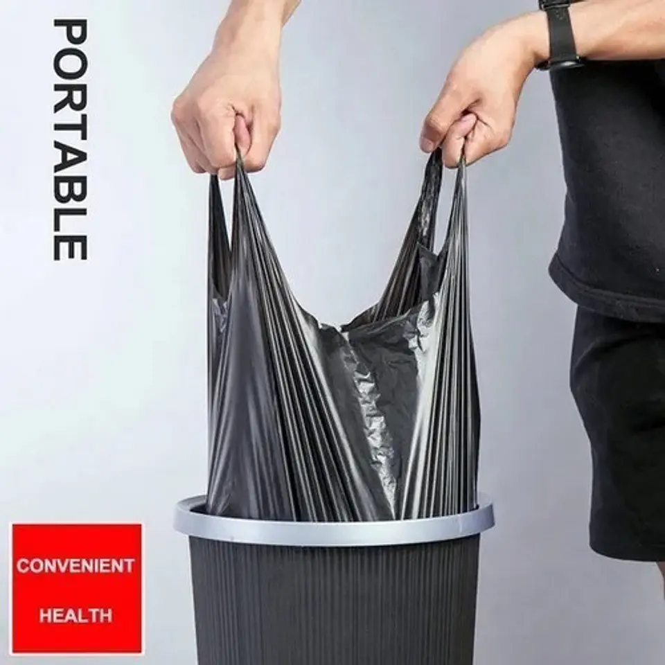 Bolsas Plásticas Tipo Camiseta - 44x55 - 100 Unidades 4