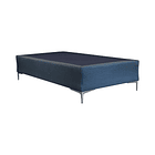 Base de Cama 1 Plaza Box 30 cm / Con Patas Metalicas y/o Satinada 2