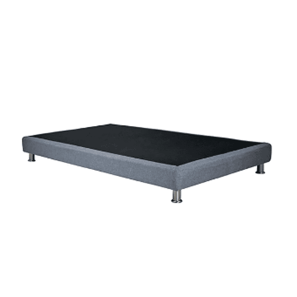 Base de Cama 1 Plaza Box 13 cm / Con Patas Metalicas y/o Satinada 8