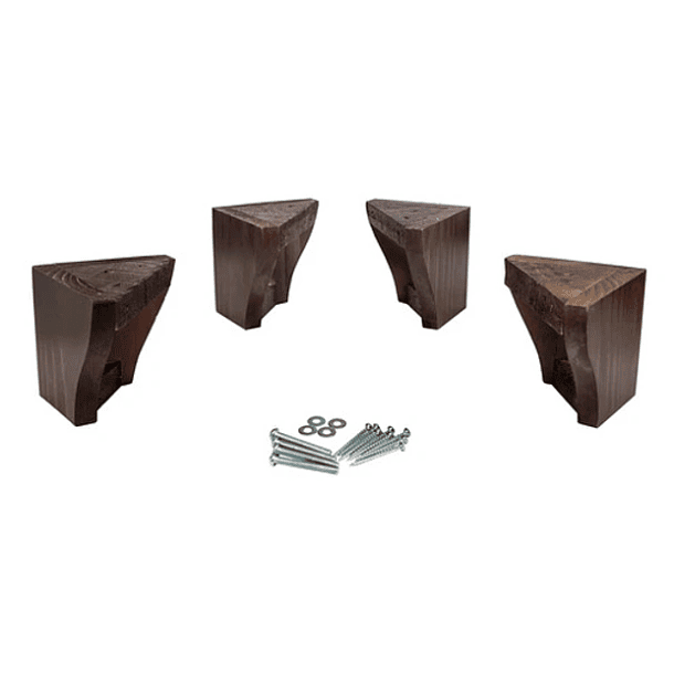 Base Dividida Full Box 13 cm / Patas De Madera 7