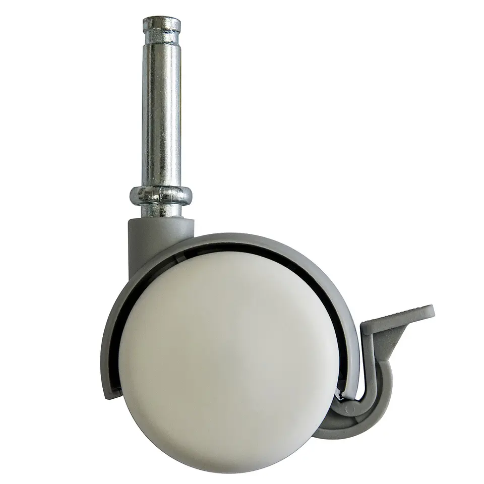 Ruedas Para Cama Nido O Diván Cic, Vástago 0.93 Cm Y 1,2 Cm 2