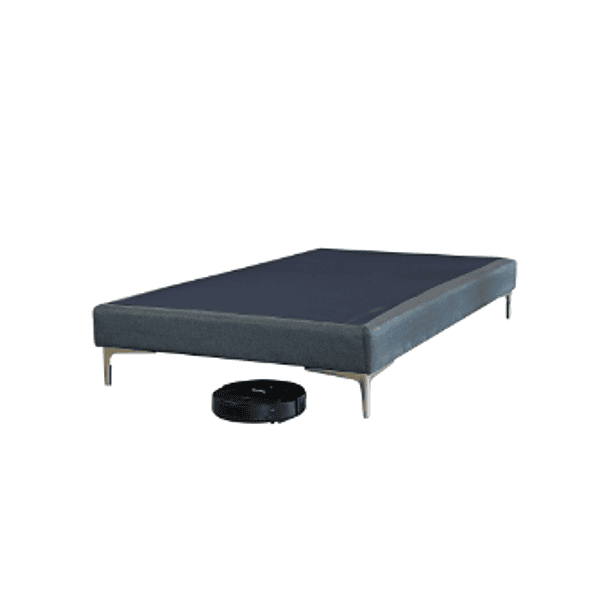 Base de Cama 2 Plazas Box 13 cm / Con Patas Metalicas y/o Satinada (Unica) 2