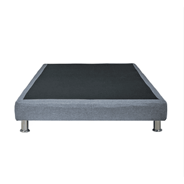 Base de Cama 2 Plazas Box 13 cm / Con Patas Metalicas y/o Satinada (Unica) 7