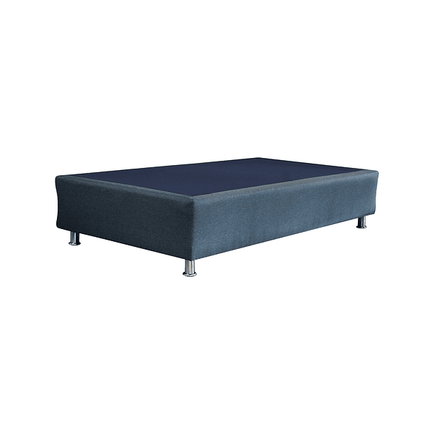 Base de Cama 2 Plazas Box 30 cm / Con Patas Metalicas y/o Satinada (Unica) 5