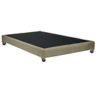 Base De Cama 2 Plazas Box 13 cm / Dif. Ruedas (Colores) 1