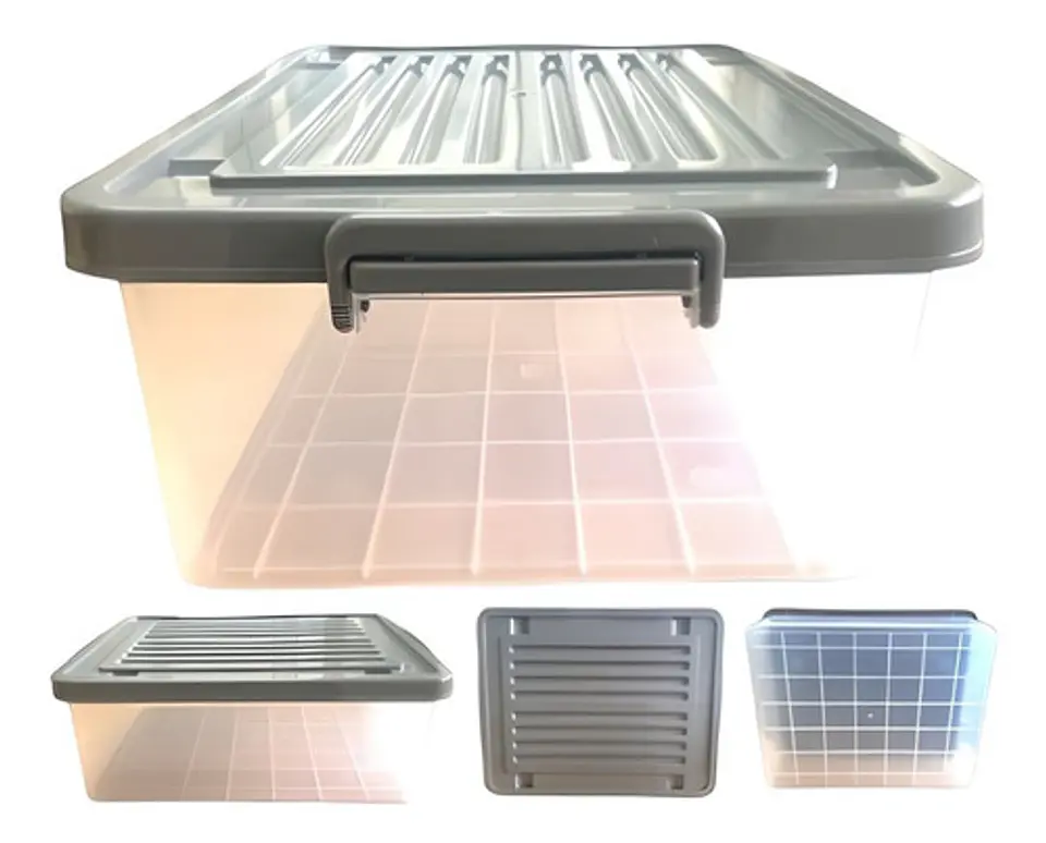 Cajas Organizadoras Para Cama Baul de 2 Plazas Dividida 1
