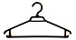 Colgadores De Ropa Plástico Negro - Pack 20 Unidades - thumbnail 2
