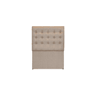 Respaldo De Cama De 2 Plazas (Beige) 2