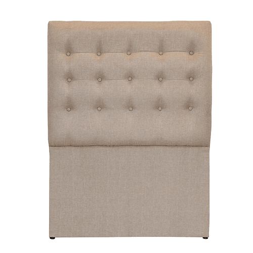 Respaldo De Cama De 2 Plazas (Beige)