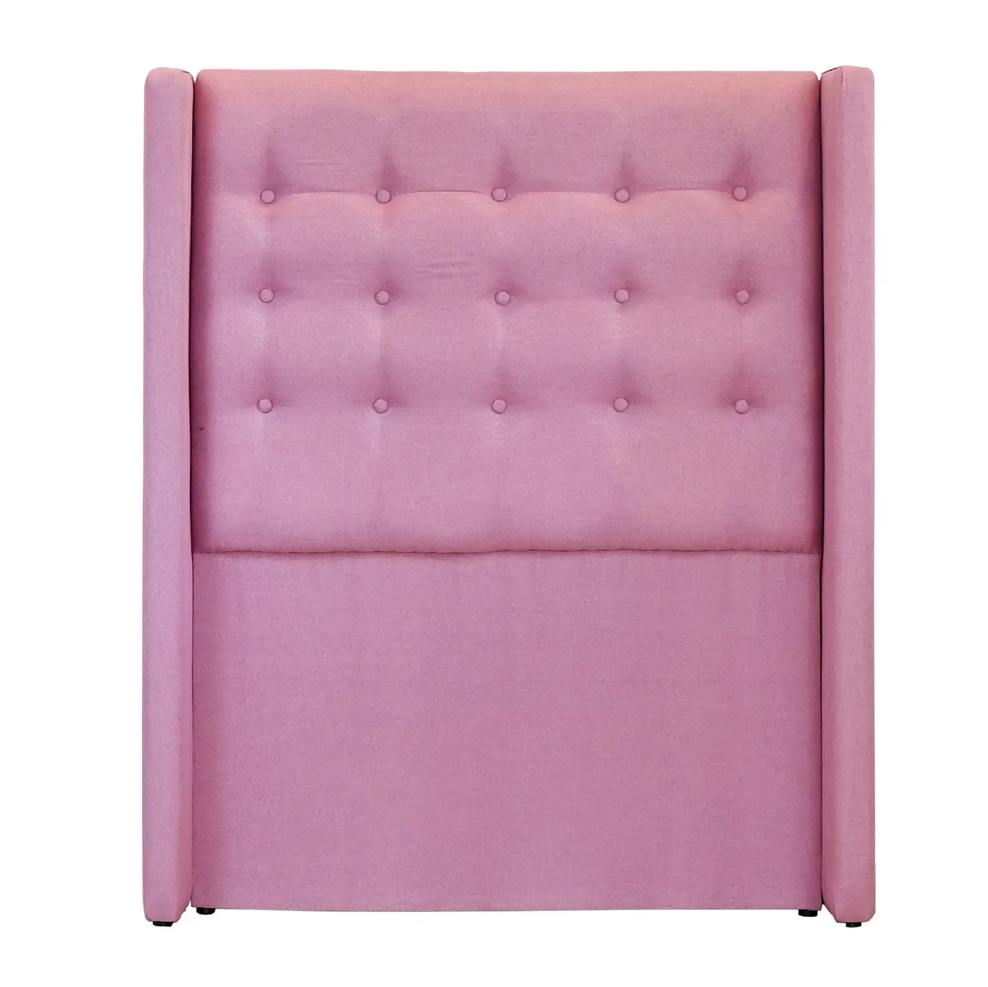 Respaldo De Cama Full - Con Retorno / Botonne Basico (Rosa) 3