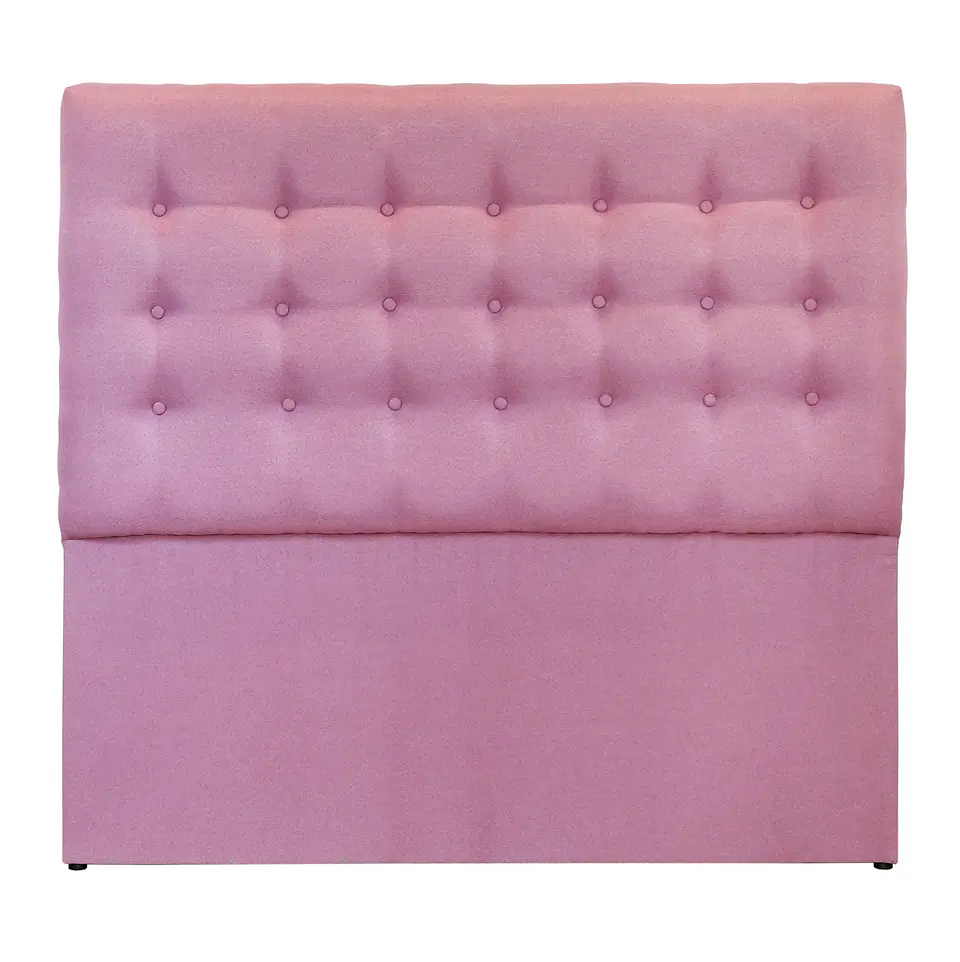 Respaldo De Cama King - Sin Retorno / Botonne Basico (Rosa) 3