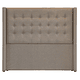 Respaldo De Cama Super King - Con Retorno (Beige)