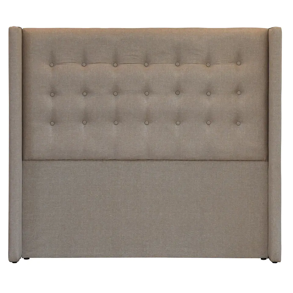 Respaldo De Cama Super King - Con Retorno (Beige) 3