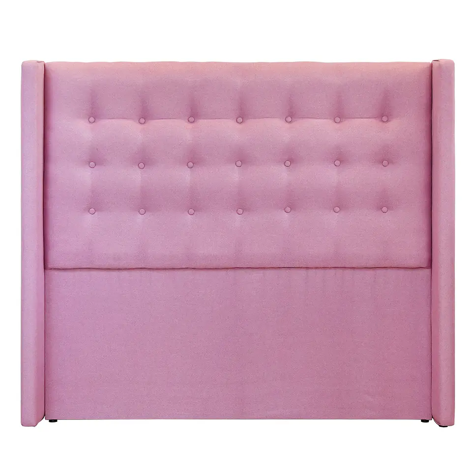 Respaldo De Cama Super King - Con Retorno (Rosa) 3