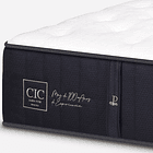 Cama Tradicional King + Colchon Premium CIC / Patas De Madera 19.5 cm 5