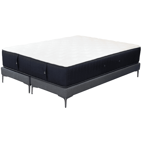 Cama Tradicional King + Colchon Premium CIC / Patas De Metal 15 cm