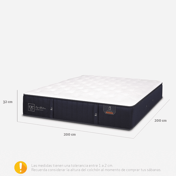 Cama Baul Super King + Colchon Premium CIC + Respaldo / Con Ruedas 7