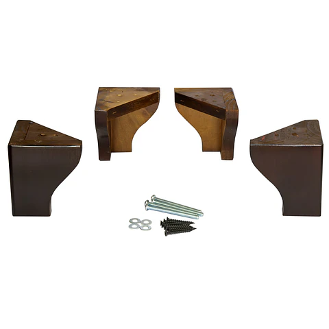 Low European Legs - Armchair Legs. Height 11cm